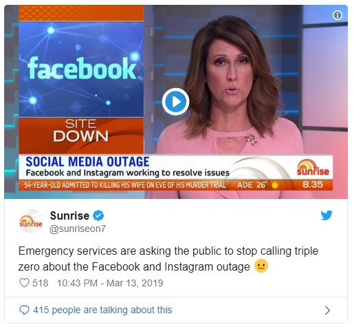 facebook down