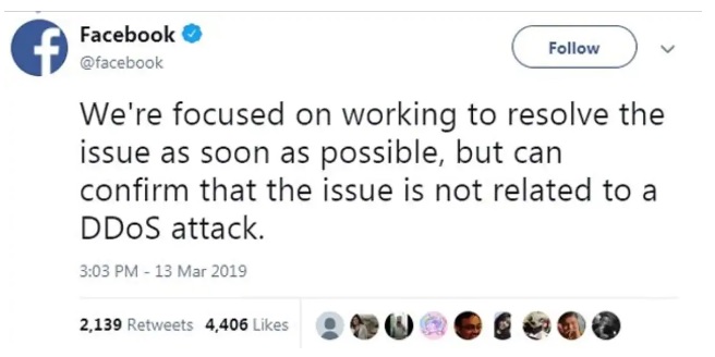 facebook down