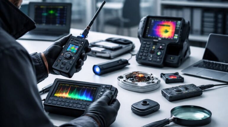 indagine per microspie in corso